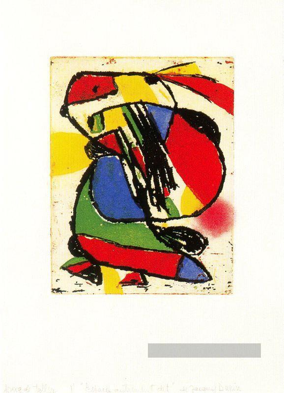 titre inconnu 3 Joan Miro Peintures à l'huile